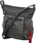 TOM TAILOR Juna Damen Umh&auml;ngetasche Crossbody Bag Klein Grau