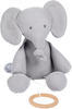 Nattou 929028 Tembo Cotton Knitted Elephant Musical Soft Toy Elefant Spieluhr,...