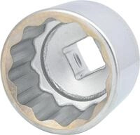 KS Tools 911.1061 1" 12-kant-Stecknuss, kurz, 65 mm