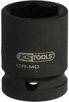 KS Tools 515.1741 1" Sechskant-Kraft-Stecknuss, kurz, 41mm
