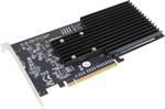 Sonnet Fusion SSD M.2 4x4 PCIe Card [Silent] - SSD not Included