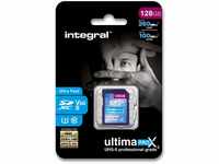 Integral 128GB UHS-II SD-Karte v60 Bis zu 260MB/s Lese- und 100MB/s