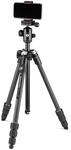 Manfrotto Element MII Kamera- und Handystativ, Carbon Reisestativ mit Kugelkopf...