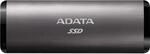 ADATA SE760 256 GB portable external SSD, grau, USB-C 3.2 Gen 2 ADATA SE760 256 GB portable external SSD, grau, USB-C 3.2 Gen 2