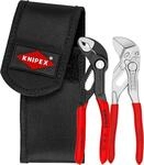 KNIPEX Mini-Zangenset in Werkzeugg&uuml;rteltasche 1 x 87 01 125, 1 x 86 03 125 160 mm,