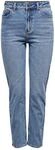ONLY Female Straight-Fit Jeans ONLEMILY Hohe Taille Gerade geschnitten...