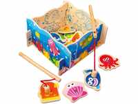 Bino world of toys Angelspiel Set Spielzeug für Kinder ab 3 Jahre (mit...