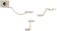 Maxi-Pet 81635 Kletterwand f&uuml;r Katzen Mount Everest, 9-teilig, beige