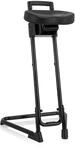 hjh OFFICE 830010 Stehhilfe TOP Work 32 Hartschaum/Metall Arbeitshocker...