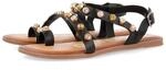 Gioseppo 58591-P Damen Peeptoe Sandalen, Schwarz (Negro Negro), 36 EU