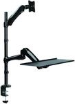 LogiLink BP0030 Sitz-/Steharbeitsplatz Monitor-Schreibtischhalterung 33-68,5 cm