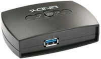 LINDY 43141 - USB 3.0 Switch 2 Port