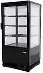 SARO K&uuml;hlvitrine Modell SC 80 schwarz