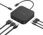 Belkin Thunderbolt 3 Dock Standard, HDMI/DP/Ethernet/Klinke/USB, schwarz