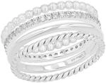 s.Oliver Ring Set f&uuml;r Damen, 925 Sterling Silber, Rhodiniert, Gr&ouml;&szlig;e: 54