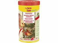 sera San Nature 1000 ml - Farbfutter aus Flocken mit 10% Krill für die...