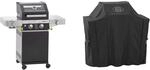 R&ouml;sle 25533 Gasgrill BBQ-Station VIDERO G2-S Schwarz, Grill mit 2...