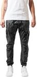 Urban Classics Herren Hose Camo Cargo Jogging Pants, Grey camo, Gr. W34