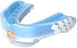 Shock Doctor Mundschutz Gel Max, blau(Transparent/Blua),Erwachsene (Alter : 11+)