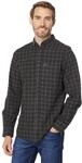 FJ&Auml;LLR&Auml;VEN &Ouml;vik Flannel Shirt, XXL, Dark Grey