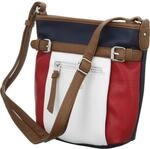 TOM TAILOR Juna Damen Umh&auml;ngetasche Crossbody Bag Klein Maritim Mehrfarbig