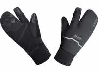 GORE WEAR Thermo Split Handschuhe, GORE-TEX INFINIUM, 6, Schwarz