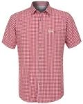 Stockerpoint Herren Renko3 Trachtenhemd, rot, S