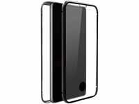 Black Rock 360° Glass Galaxy Case Samsung Galaxy S10 Lite Transparent, Schwarz