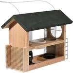 dobar 11518FSC gro&szlig;e Futters&auml;ule "7-in-1" - Vogelfutterstation Holz -