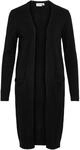 Vila Clothes Damen Strickjacke VIRIL L/S Long Knit Cardigan - NOOS 14042770,