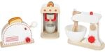 small Foot 3 teiliges K&uuml;chenger&auml;te-Set f&uuml;r Kinderk&uuml;che, Kaffemaschine,...