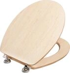 Cornat WC-Sitz "Ligna" - Hochwertiges Echtholz - Kiefer - Komfortables Sitzgef&uuml;hl -