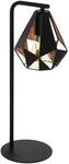 EGLO Tischlampe Carlton 4, 1 flammige Vintage Tischleuchte, Nachttischleuchte...