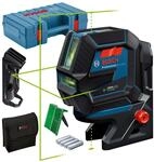 Bosch Professional Kreuzlinienlaser GCL 2-50 G (gr&uuml;ner Laser, Innenbereich,