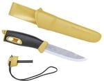 Morakniv Jaune MorakAuswahl Companion Spark Messer, fest, Unisex, Erwachsene, Griff,
