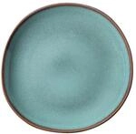 Villeroy & Boch Lave glace Fruehstuecksteller, Steinzeug, Glace, 23,5 x 23 x...
