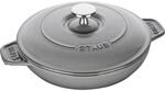 STAUB Ofenform/Servierplatte/Auflaufform mit Deckel, rund, 20 cm, 0,75 l, aus