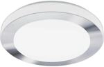 EGLO LED Deckenlampe Carpi, Deckenleuchte Bad, Badezimmer Lampe aus Metall in...