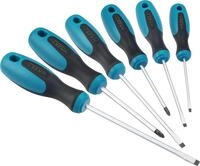 HAZET Schraubendreher-Satz 810/6PZ I 6-teiliges Werkzeug-Set, 4 x Schlitz- und...