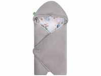 LULANDO Art Baby Winter-Einschlagdecke, Babyschlafsack Yeti, Schlafsack für die