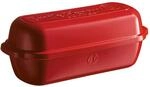 Emile Henry 349503 - Rustikale Brotform aus Keramik, Rot (Grand Cru), 39 x 16,5...
