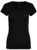 ONLY Damen T-Shirt Onllive Love Life Basic Damenshirt 15205059 Black XS