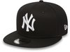 New Era New York Yankees MLB Basic Black Verstellbare 9Fifty Snapback Cap - M-L