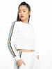 Urban Classics Damen Pullover Ladies Multicolor Taped Sleeve Crewneck, Weiß,