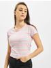 Urban Classics Damen TB3650-Ladies Stripe Cropped Tee T-Shirt,...