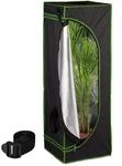 Relaxdays Growzelt, HxBxT: 120x40x40 cm, reflektierende Innenfolie,