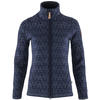 Fjallraven Damen Sweatshirt Snow Cardigan W, Dark Navy, XS, 89912