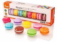 Viga 50807 Macarons aus Holz-Set mit 8 Stück, Multicolor