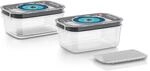 Bosch Vakuum-Frischhaltedosen Set MSZV0FC2, 2 St&uuml;ck je 1,2l, Zubeh&ouml;r Stabmixer