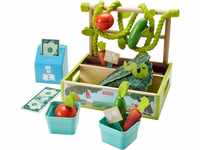 Fisher-Price GGT62 - Marktstand, Holzspielzeug für Kinder ab 3 Jahren